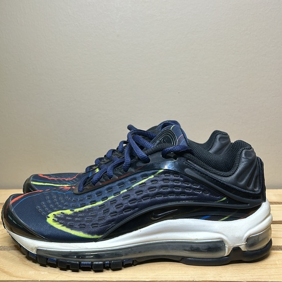 Nike Air Max Deluxe Black/Black-Midnight Navy (AR0115 001) - Picture 5 of 6